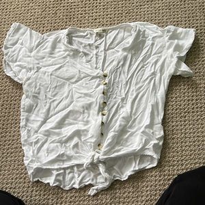 Style Envy white button down. Will be washed and ironed before shipping.